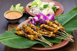 Indonesian Sate Ayam