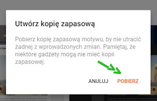 Tworzenie kopii zapasowej motywu (Blogger, Blogspot) Tworzenie kopii zapasowej motywu (Blogger, Blogspot)
