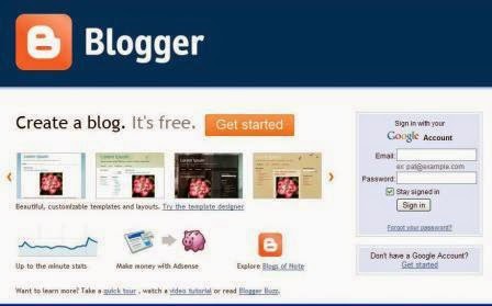 how to create a blog for free