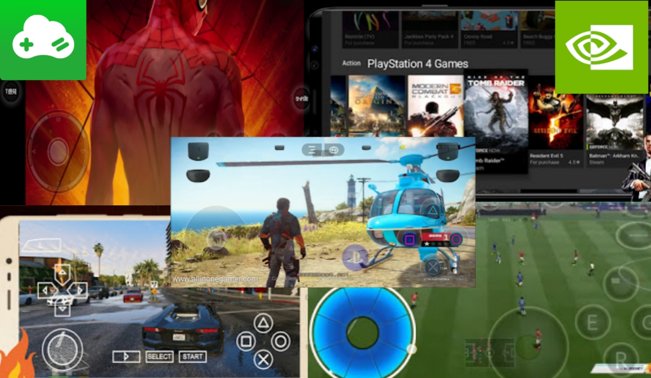 Top 5 Cloud Gaming Apps For Android (2020) ALL in ONE GAMER