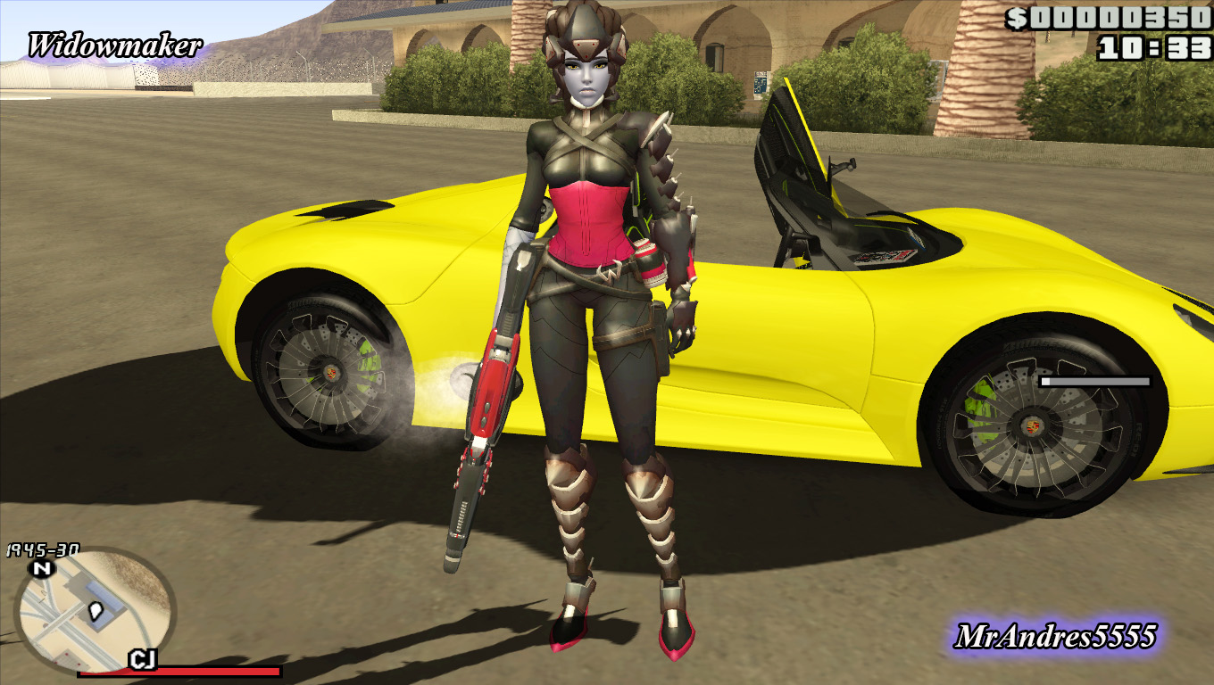SA-MP San Andreas Multiplayer mod for Grand Theft Auto ... GTA-SA-Modificaciones: Skin Widowmaker (Noire) From ...