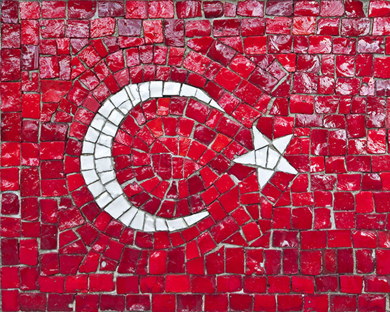 mozaik turk bayraklari 1