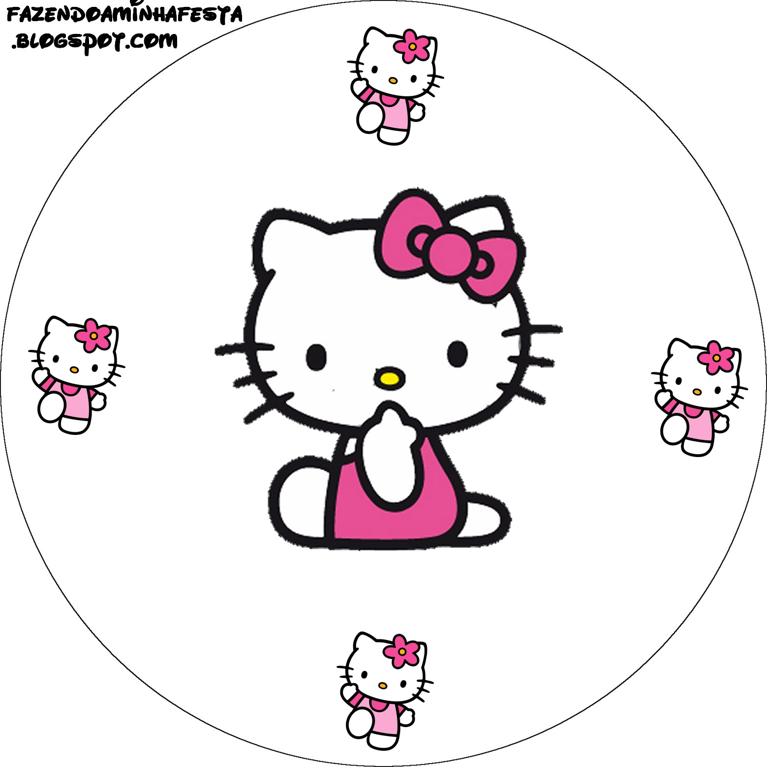 Hello Kitty Para Imprimir