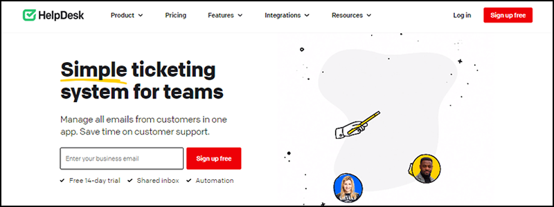 Power your business with HelpDesk