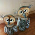 OWLS made from WOOD....
