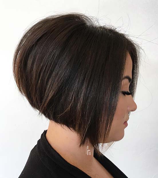 34 Easy Short Stacked Bob Haircuts For Thin Hair To Copy In 2019