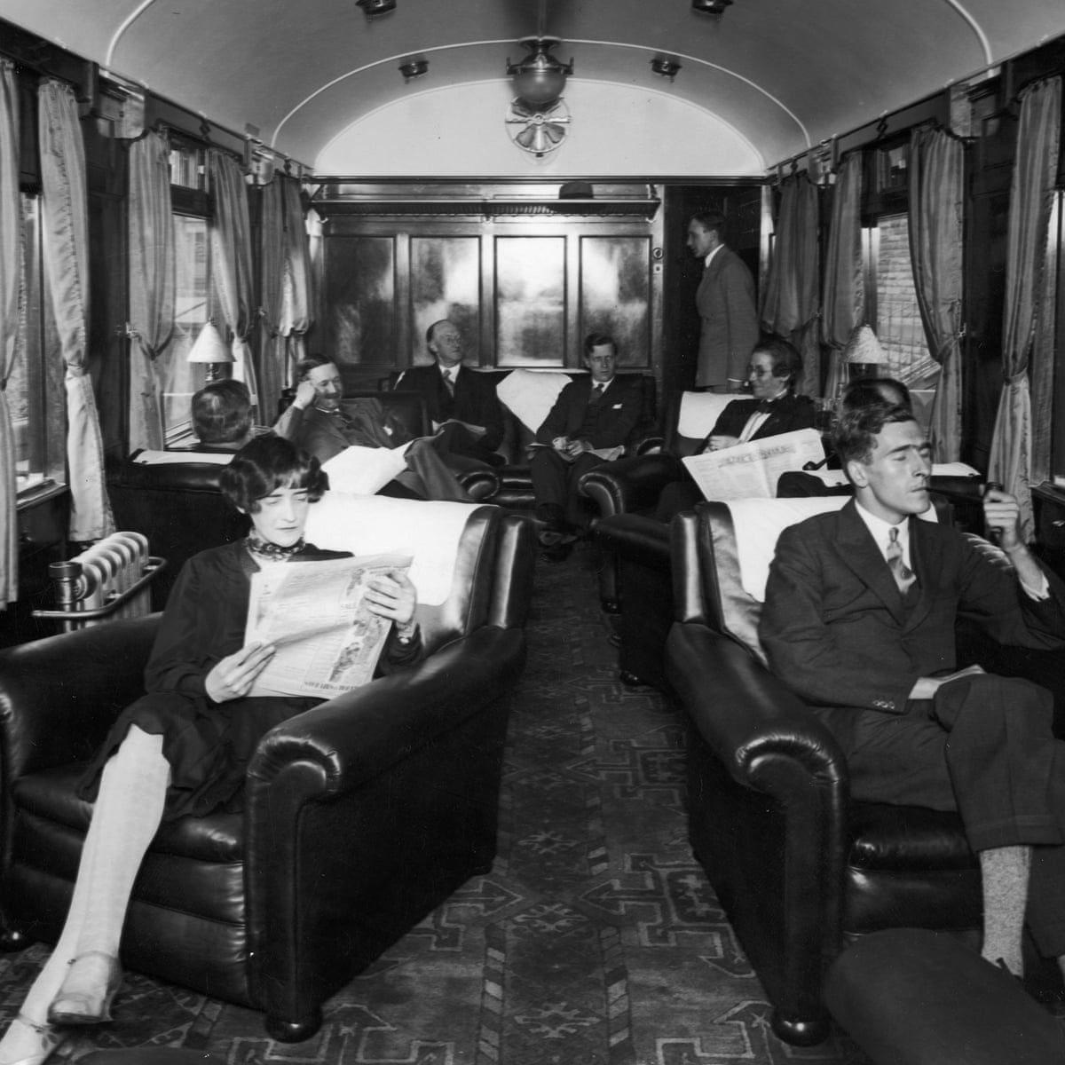 train travel 1940s