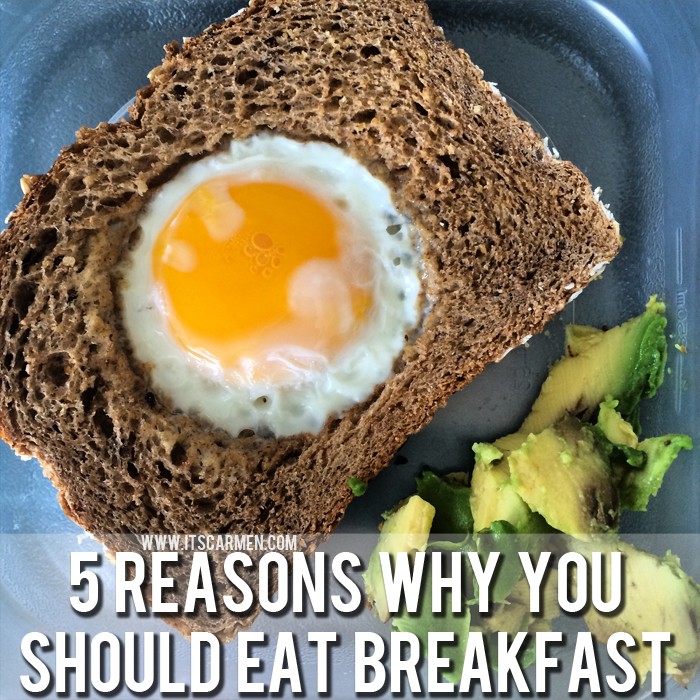 5 Reasons Why You Should Eat Breakfast / Carmen Varner // Lifestyle