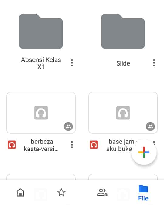 Cara mengirim data melalui google drive