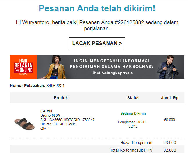 Belanja Di Zalora Ribet Pengalaman