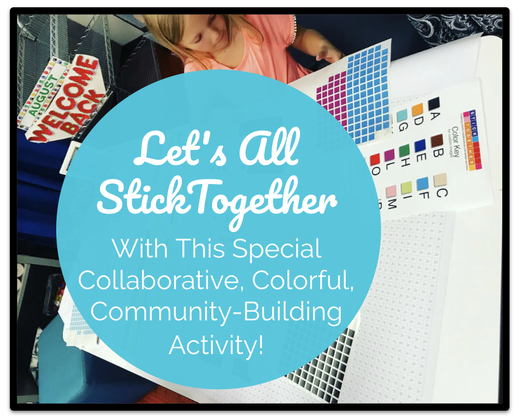 The Library Voice: Let's All StickTogether With This Special Colorful,  Collaborative, Community-Building Activity!