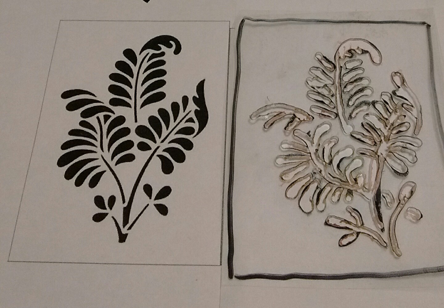 Fine Mess Pottery Stencils Part Deux Making My Own