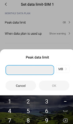 How to Reset data usage in Redmi 5