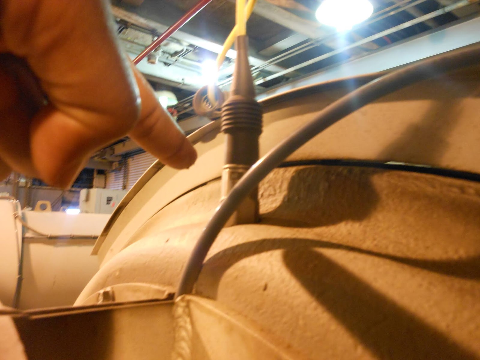 Sensor Vibrasi Pada GAs Turbine Generator