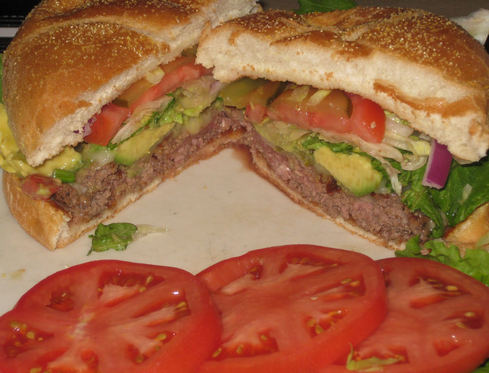 Joey's Burger Blog New Mexico Bison Burger Ted's Montana Grill