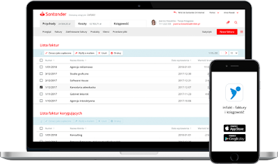 Santander Księgowość inFakt