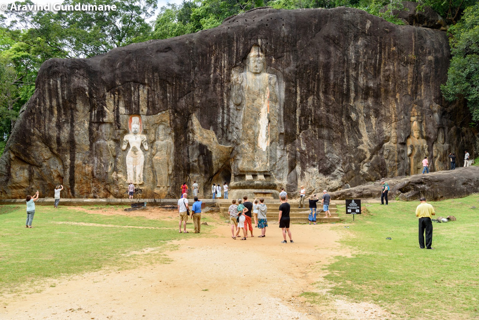 Treks and travels Buddha statues of Budurwagala, Sri Lanka