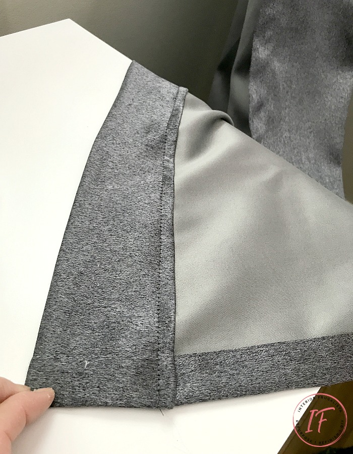 How To Shorten Drapes The Easy No Measure Way Interior Frugalista