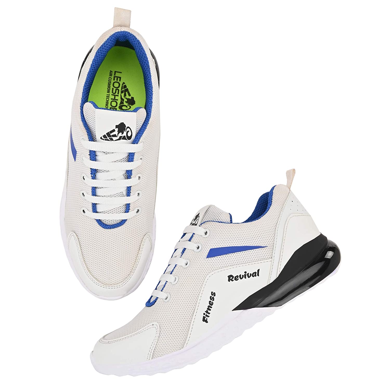 Leo Light Weight Breathable Knitted Mesh Men SliponSports Shoes