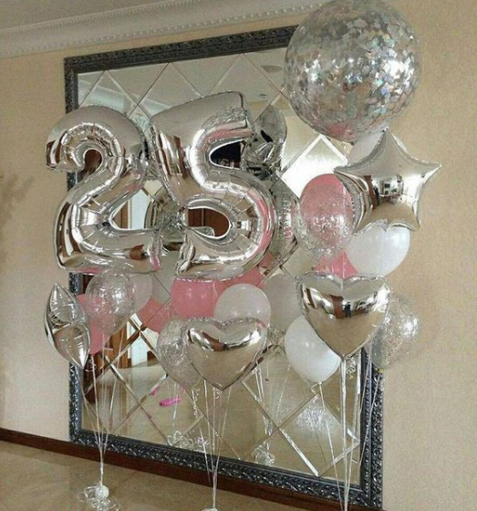 25th Birthday Decoration Ideas