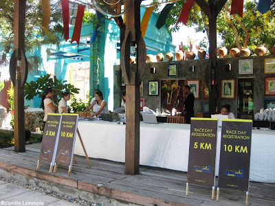 Samui Midnight Run, Registration desk