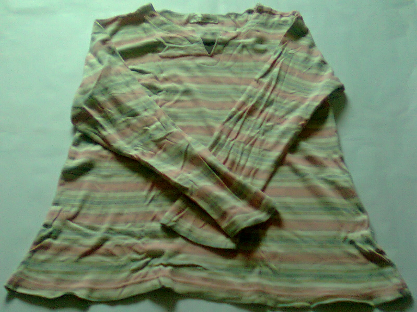 cahaya blogshop: B19- Linea monica long sleeve shirt