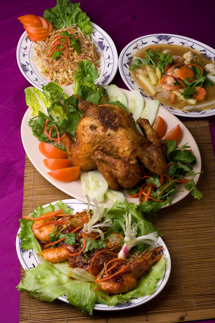 Udang Madu, Ayam Goreng, Sayur Capcai&Kerabu Mangga