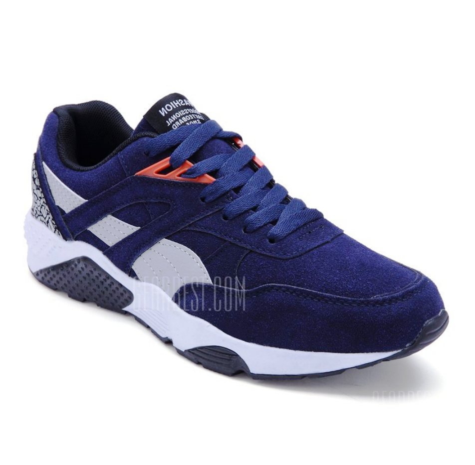 Men Casual Shoes leisure Sports Shoes Fashion Sneakers - ESTATE BLUE