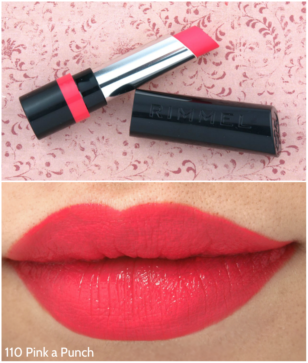 Rimmel The Only 1 Lipstick Collection: Review and Swatches | The Happy ...