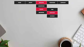 How to Make a Drop Down Menu using HTML and CSS