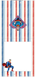 superman printables party backgrounds pirulito flags