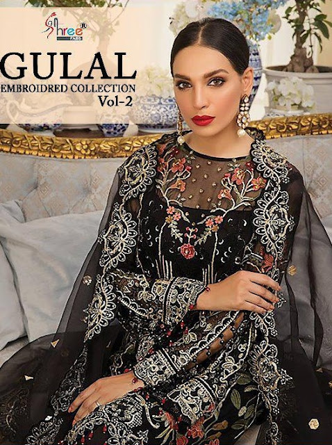 Shree Fab gulal Embroidered Collection vol 2 Pakistani Suits