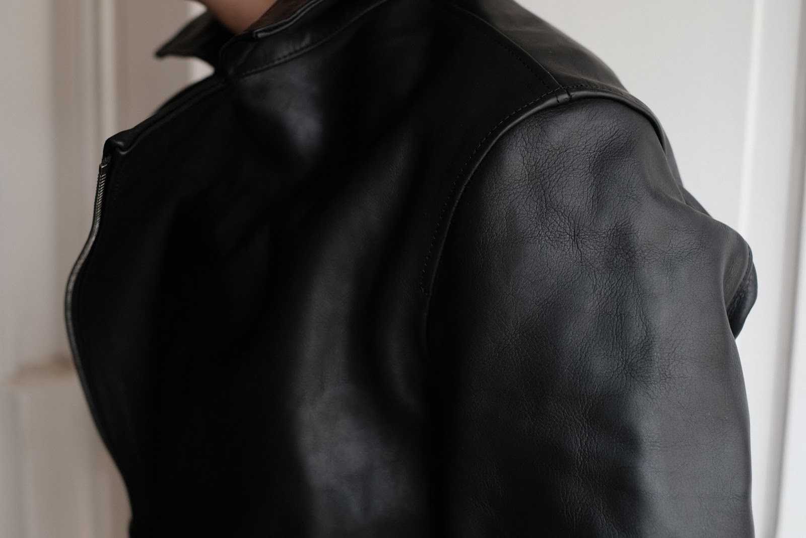 桜舞う季節 ansnam レザージャケット | giulianacividanes.com.br