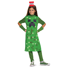 Minecraft Creeper Girls Costume Disguise Item