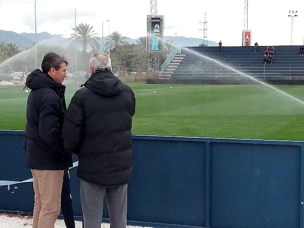 Málaga, José González estuvo hoy viendo el Malagueño