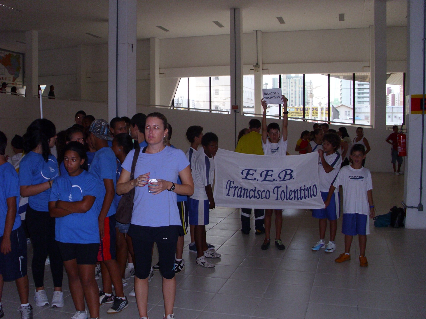 EEB Francisco Tolentino: Abertura dos Jogos Escolares de São José 2011