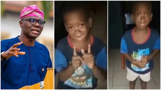 BBNaija2020: Lagos state governor, Babajide Sanwo-Olu, asked to meet the boy in the viral video imploring his mom to calm down (Read)