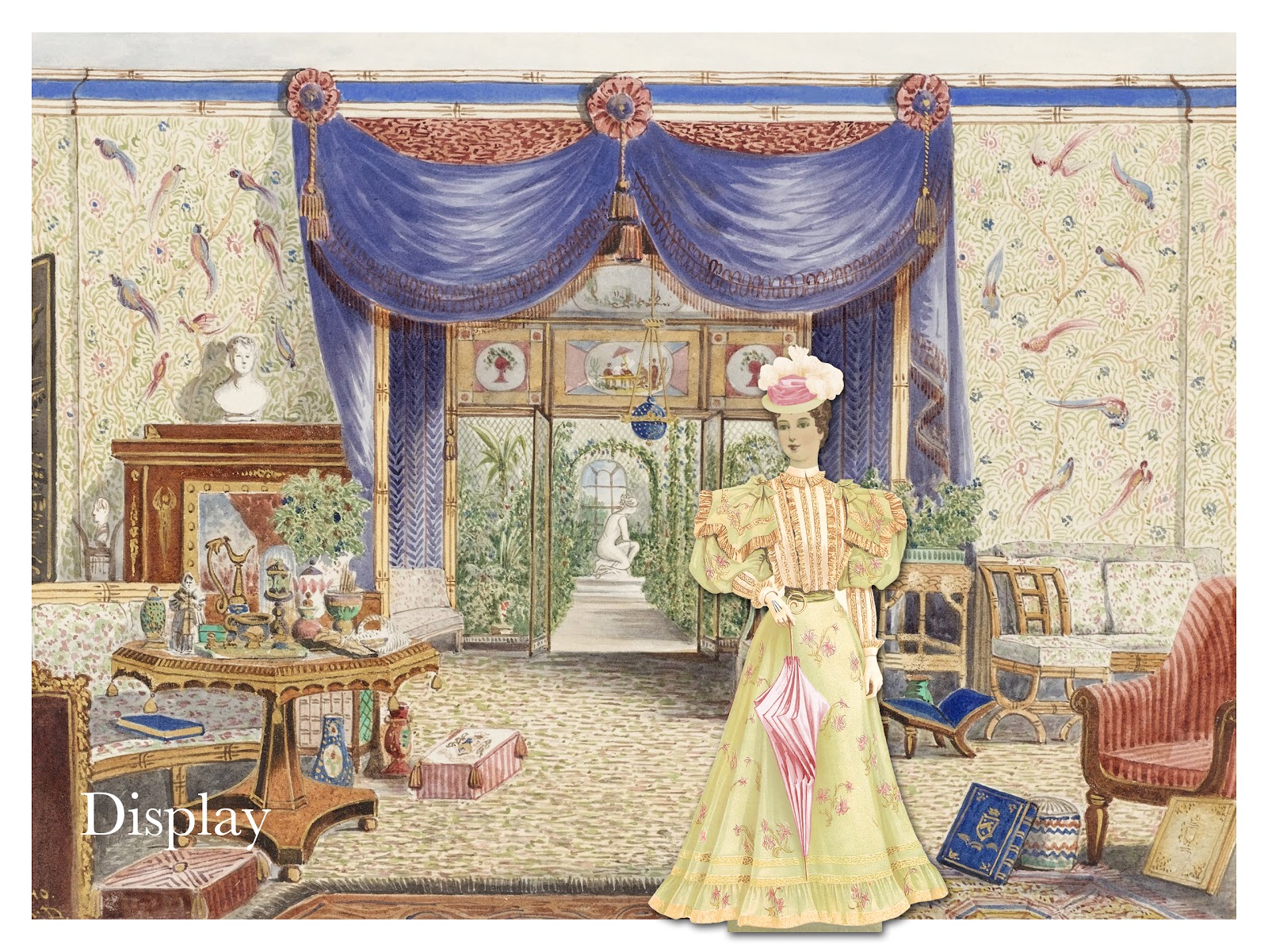 Plush Possum Studio: Paper Doll Room 3