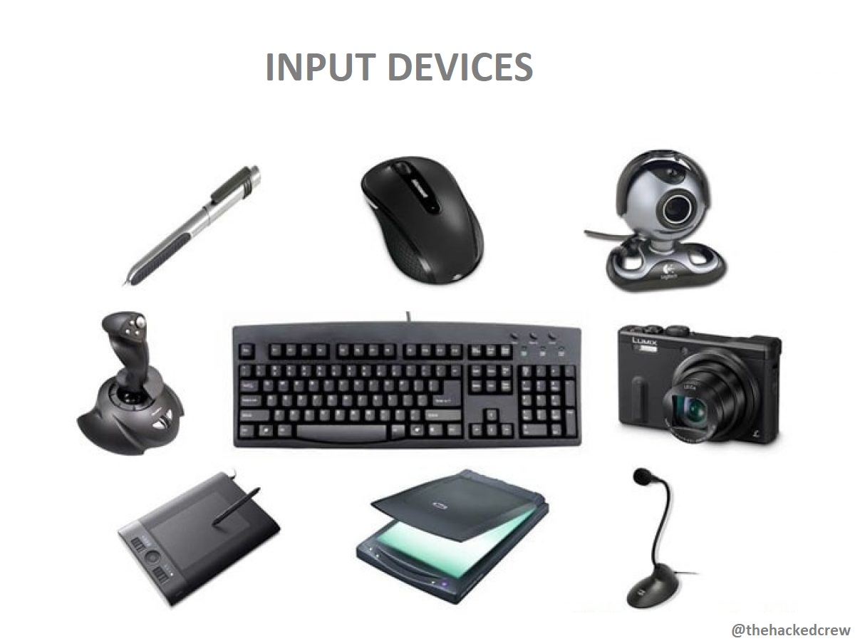 Устройства ввода. Input devices. Устройства ввода на белом фоне. Input devices of Computer.