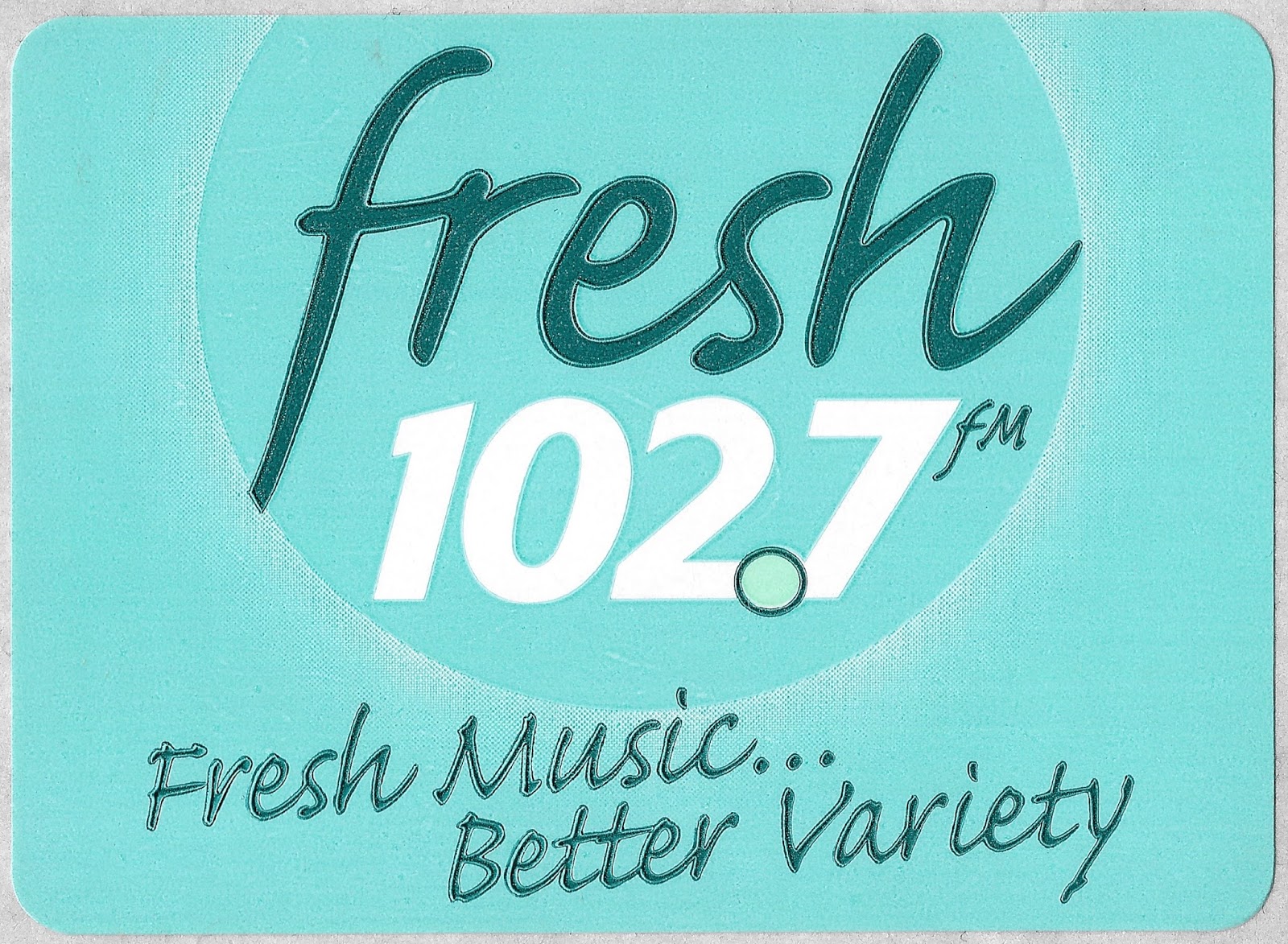 Radio Sticker of the Day WNEW
