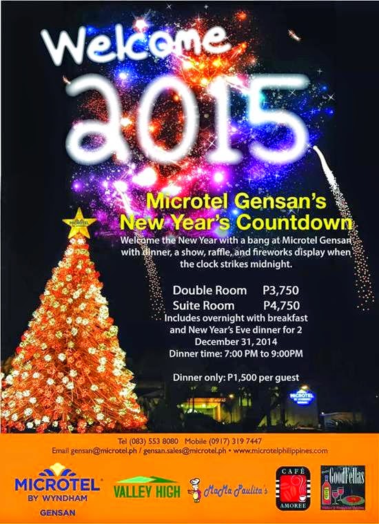Microtel Gensan's New Year Countdown