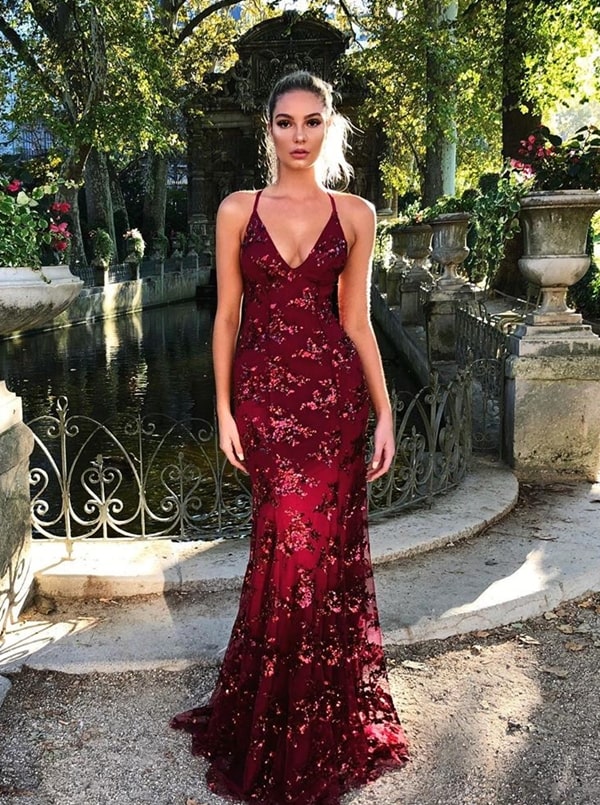 madrinhas vestidos marsala