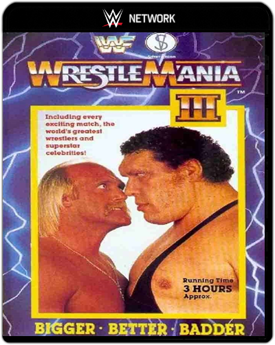WWF Wrestlemania III (1987) 1080p WN WEB-DL Inglés (Wrestling. Sports)
