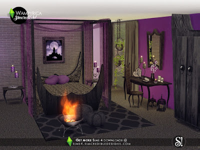 Спальня: 50 наборов мебели и декора для Sims 4 со ссылками для скачивания (1)