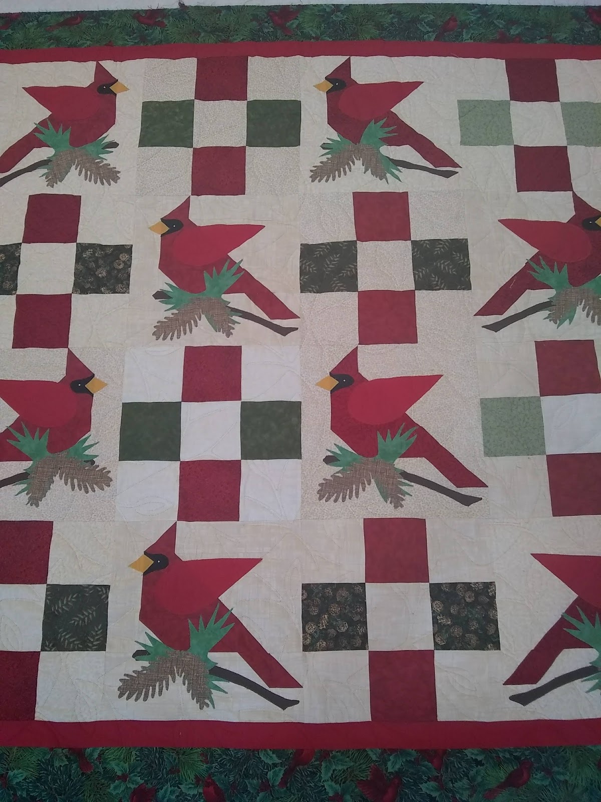 myquilter Cardinal quilt