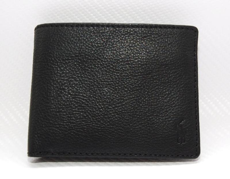 USA Boutique: POLO Ralph Lauren Genuine Leather Bifold Passcase Wallet ...