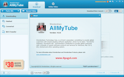 Wondershare AllMyTube 4.10.2.3 with Serial Key | Full Version