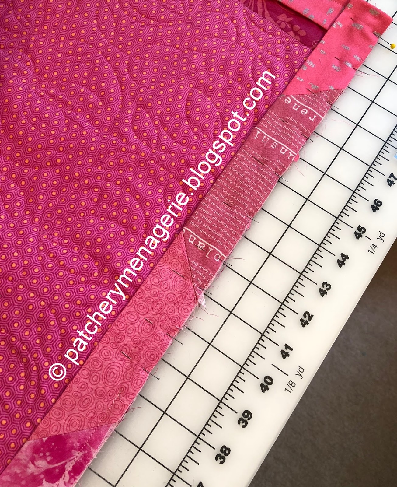 The Patchery Menagerie: Pink Binding