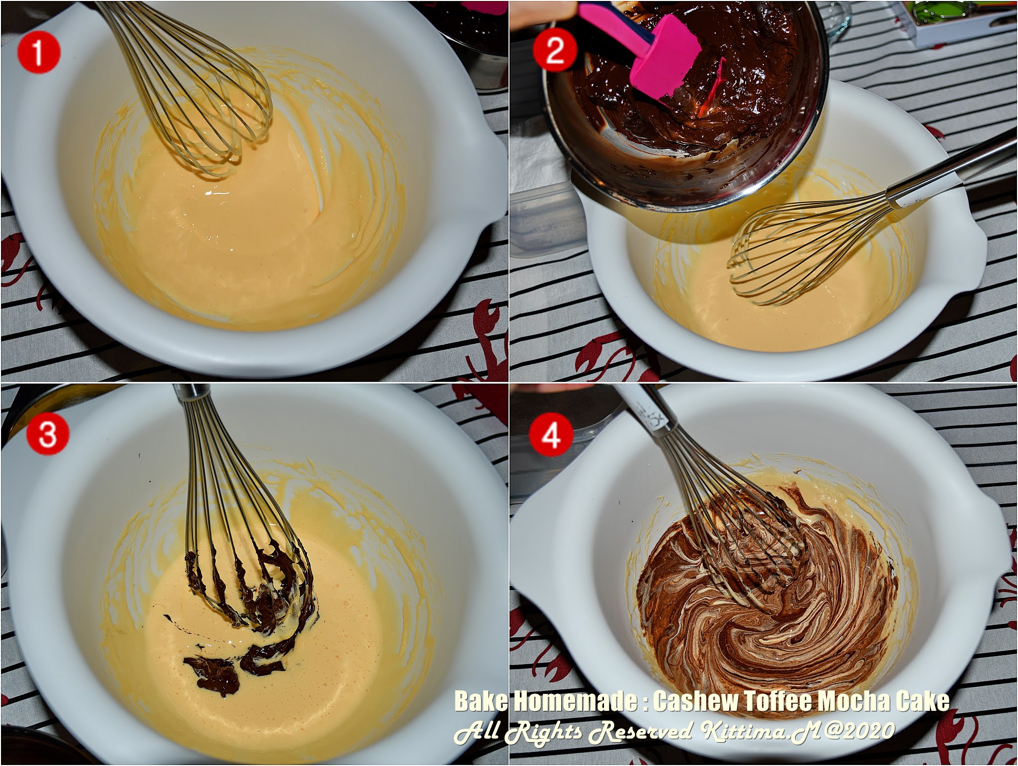 Bake Homemade ท๊อฟฟี่เค้ก(Cashew Toffee Mocha Cake )(มือใหม่เบเกอรี่)