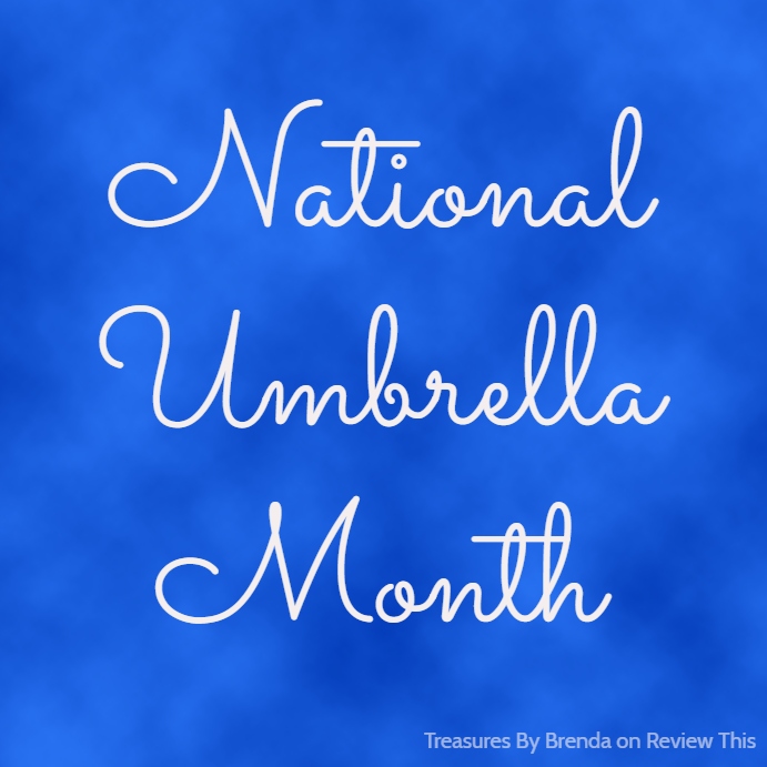 When is National Umbrella Month?